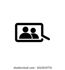Conversation icon, sign design