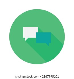 conversation icon vector for website symbol presentation