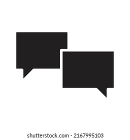 vector de icono de conversación para presentación de símbolos de sitio web