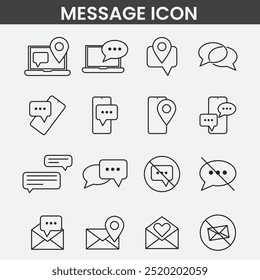 Mensagens de conversação Infográficos vetoriais, apresentações, marketing, ícone de bate-papo em grupo. Perfeito para aplicativos e interfaces da Web,