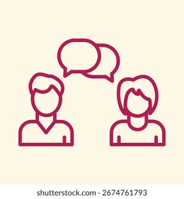 Conversação trendy arte design útil vetor criativo Ilustração impressionante colorido background.eps