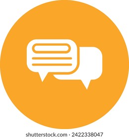 Conversation vector design icon download . Eps