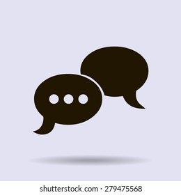 conversation vector icon