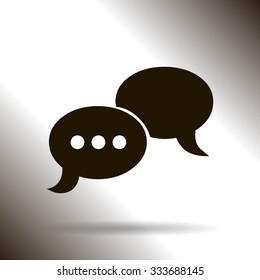 conversation vector icon