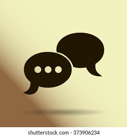 conversation vector icon