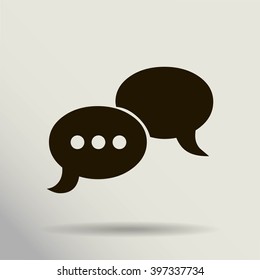 conversation vector icon