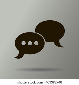 conversation vector icon