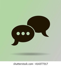 conversation vector icon