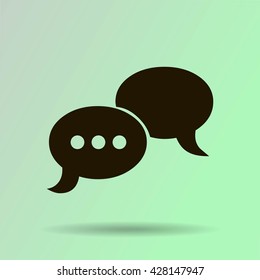 conversation vector icon
