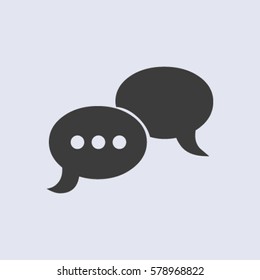 conversation vector icon