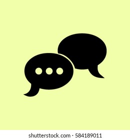 conversation vector icon
