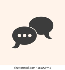 conversation vector icon