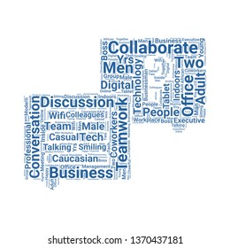 conversation word cloud. tag cloud about conversation