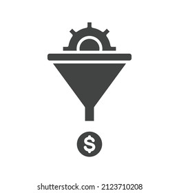 Conversion Marketing icon vector image. Can also be used for Physical Fitness. Suitable for mobile apps, web apps and print media.