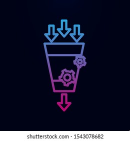 Conversion marketing nolan icon. Simple thin line, outline vector of web, mix icons for ui and ux, website or mobile application