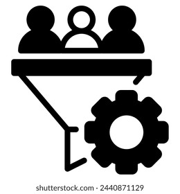 Conversion-Marketing und SEO-Symbol