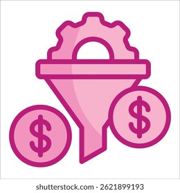 Conversion Rate Icon Element For Design