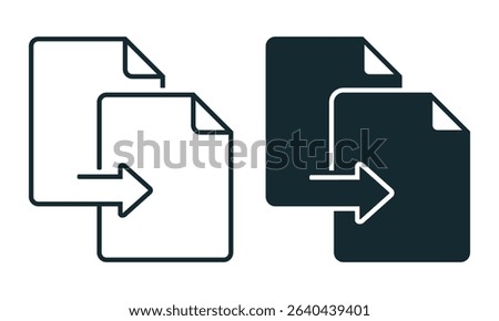 Convert file icon. Illustration vector