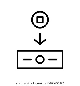 Convert points or coins to cash or balance