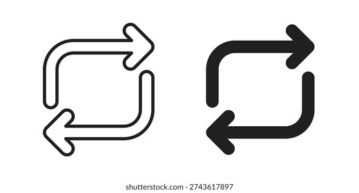 Converter icon and symbol. Vector illustration.eps