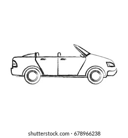 convertible car sport vehicle transport