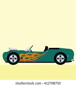 convertible muscle car