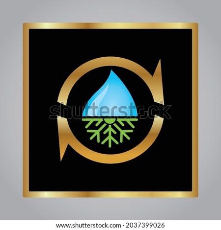 Convertible symbol vector, freezer icon for convert.