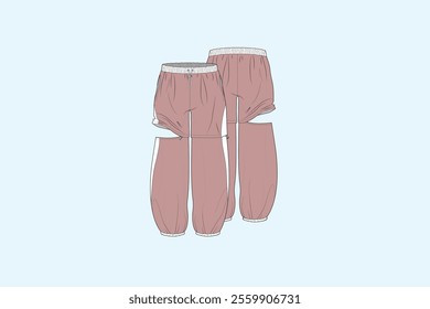 Convertible trousers are a type of versatile pants designed to transform into shorts or capris by removing or zipping off a portion of the leg. These pants typically feature a zipper or snap fastening