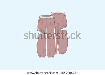 Convertible trousers are a type of versatile pants designed to transform into shorts or capris by removing or zipping off a portion of the leg. These pants typically feature a zipper or snap fastening