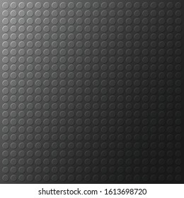 Convex circle Gradient light on a black background Used for advertising, brochures, websites and others