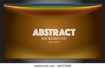  convex curved stage background  