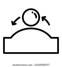 Convex Icon Element For Design