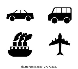 conveyance icon design, vector illustration eps10 graphic 