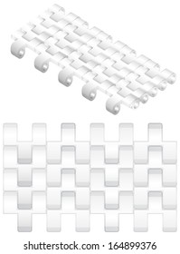 Conveyor belt component - Illustration