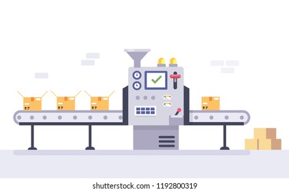 10,849 Cartoon factory machine Images, Stock Photos & Vectors ...