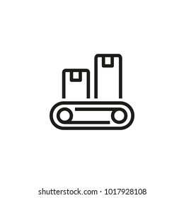 Conveyor belt icon