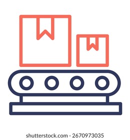 Elemento De Ícone Da Correia Transportadora Para Design E Vetor