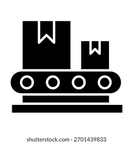 Elemento De Icono De Cinta Transportadora Para Diseño Y Vector
