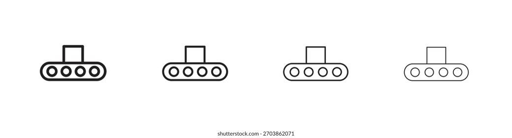 Icono de Vector lineal en un estilo editable.