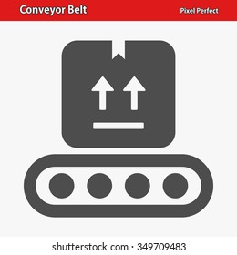 Conveyor Belt Icon Professional Pixel Perfect Stock Vector Royalty Free