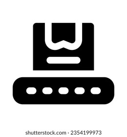 conveyor belt icon for your website, mobile, presentation, and logo design.