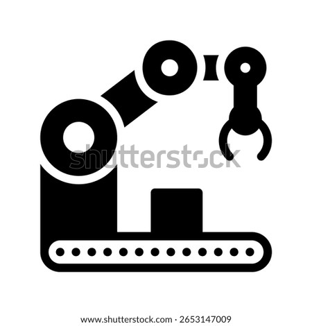 Conveyor Command. Robotic Product Placement icon