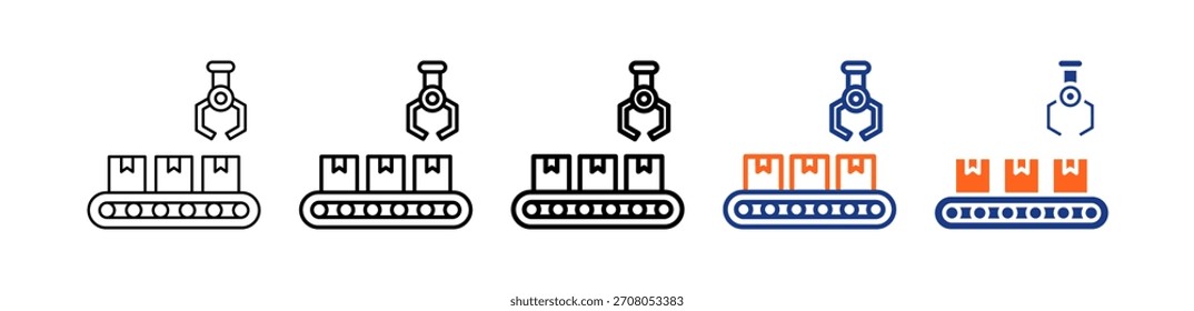 Icono de Vector de conjunto diferente de transportador