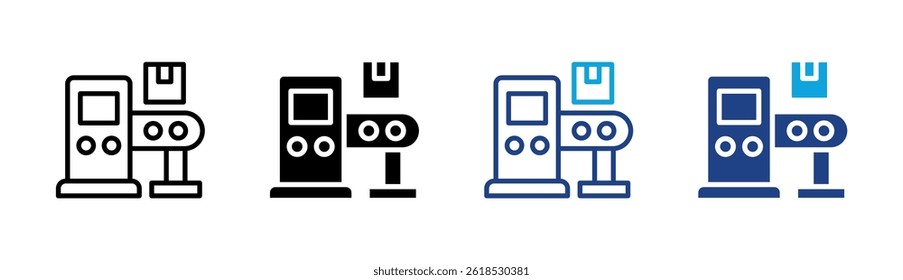 Conveyor Icon Element For Design