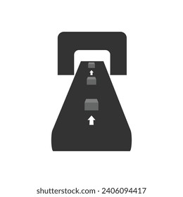 conveyor icon vector illustration design
