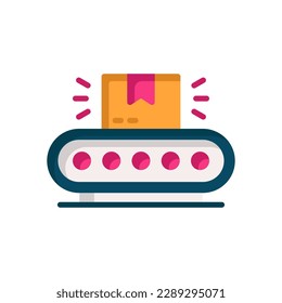 conveyor icon for your website, mobile, presentation, and logo design.