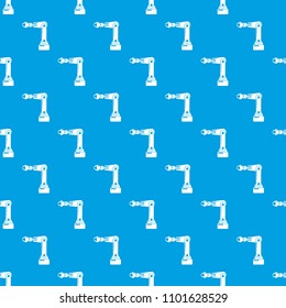Conveyor pattern vector seamless blue repeat for any use