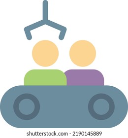 conveyor user Vector illustration on a transparent background.Premium quality symbols.Stroke vector      icon for concept and graphic design.