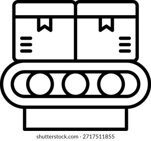 Icono de Vector del transportador. Se puede utilizar para aplicaciones de impresión, móviles y de Web.