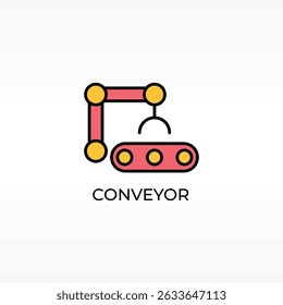 Ilustração De Símbolo Isolado De Vetor, Ícone Ou Sinal De Logotipo Transportador